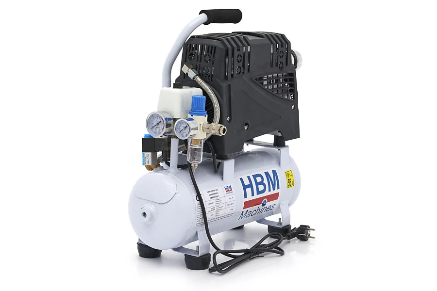 HBM 9 Liter Professionele Low Noise Compressor 5 HBM 9 Liter Professionele Low Noise Compressor - Afbeelding 5