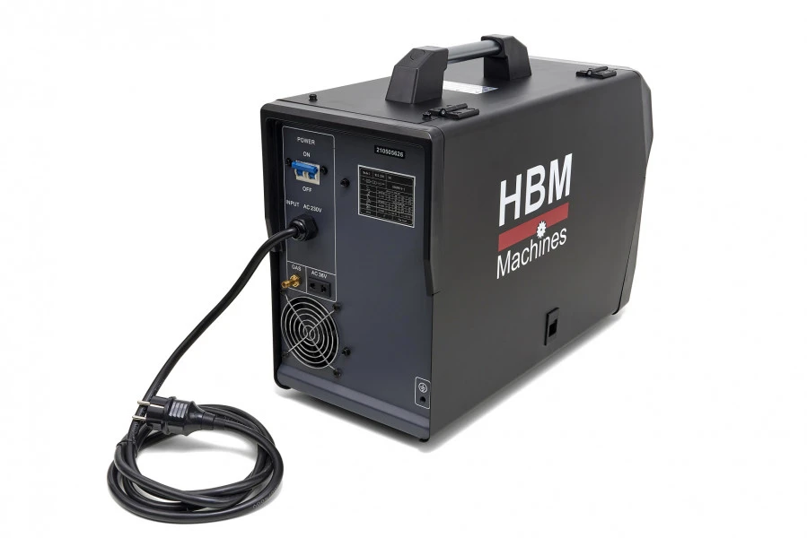 HBM 230 CI Synergic Mig Lasinverter Met Digitaal Display En IGBT Technologie 1 HBM 230 CI Synergic Mig Lasinverter Met Digitaal Display En IGBT Technologie