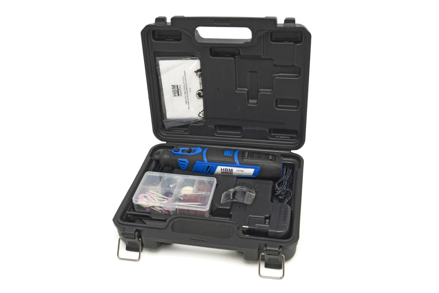 HBM 8 Volt Multitool Op Accu Inclusief 58 Accessoires En 5 Snelheden 8 HBM 8 Volt Multitool Op Accu Inclusief 58 Accessoires En 5 Snelheden - Afbeelding 8