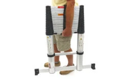 HBM Professionele Telescoopladder – Aluminium – Max. Uitschuiflengte 3.80 M -Goedkope Toolchemy Winkel hbm 506 5.jpg 1200x600 29e54ebc88