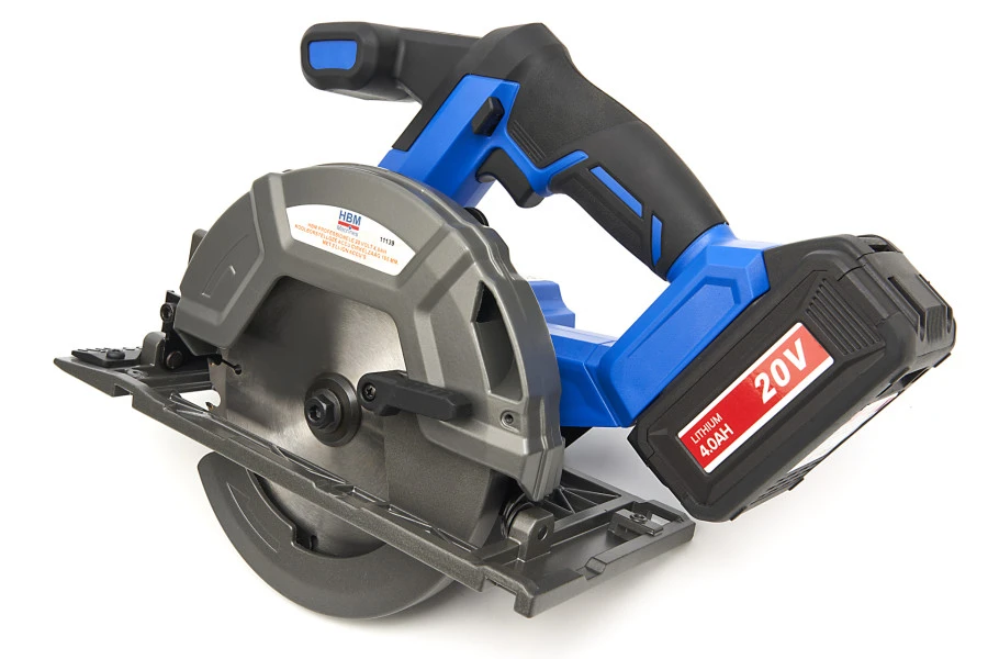 HBM Koolborstelloze Accu Cirkelzaag 165 Mm 20 Volt 4,0 Ah Power20.4 3 HBM Koolborstelloze Accu Cirkelzaag 165 Mm 20 Volt 4,0 Ah Power20.4 - Afbeelding 3