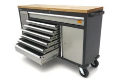 HBM Gereedschapswagen Met Houten Werkblad - 168 Cm - Grijs 20 HBM Gereedschapswagen Met Houten Werkblad - 168 Cm - Grijs -Goedkope Toolchemy Winkel hbm 521 2.jpg 1200x600 fc156ebc88