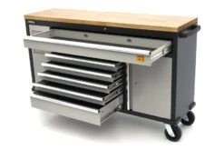 HBM Gereedschapswagen Met Houten Werkblad - 168 Cm - Grijs 21 HBM Gereedschapswagen Met Houten Werkblad - 168 Cm - Grijs -Goedkope Toolchemy Winkel hbm 523 4.jpg 1200x600 130afebc88