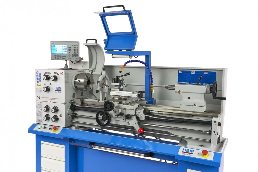 HBM 360 X 1000 Industriële Metaaldraaibank Compleet Met Grote Doorlaat Met 3 Assig LCD Digitaal Uitleessysteem - 400 Volt 8 HBM 360 X 1000 Industriële Metaaldraaibank Compleet Met Grote Doorlaat Met 3 Assig LCD Digitaal Uitleessysteem - 400 Volt - Afbeelding 8