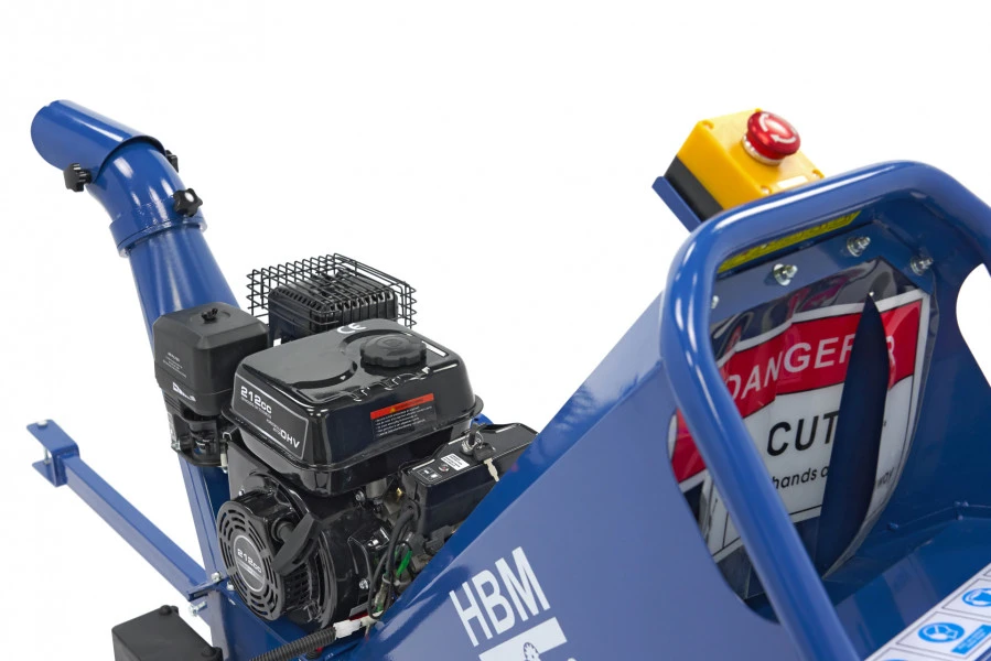 HBM Benzine Hakselaar - Houtversnipperaar 4 Takt 7 PK - 212 Cc 8 HBM Benzine Hakselaar - Houtversnipperaar 4 Takt 7 PK - 212 Cc - Afbeelding 8