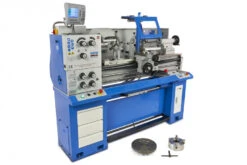 HBM 360 X 1000 Industriële Compleet Metaaldraaibank Met Grote Doorlaat Met 3 Assig LCD Digitaal Uitleessysteem- 230 Volt