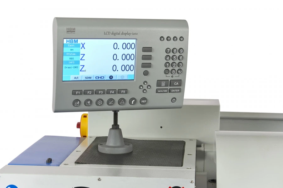 HBM 360 X 1000 Industriële Metaaldraaibank Compleet Met Grote Doorlaat Met 3 Assig LCD Digitaal Uitleessysteem - 400 Volt 11 HBM 360 X 1000 Industriële Metaaldraaibank Compleet Met Grote Doorlaat Met 3 Assig LCD Digitaal Uitleessysteem - 400 Volt - Afbeelding 11