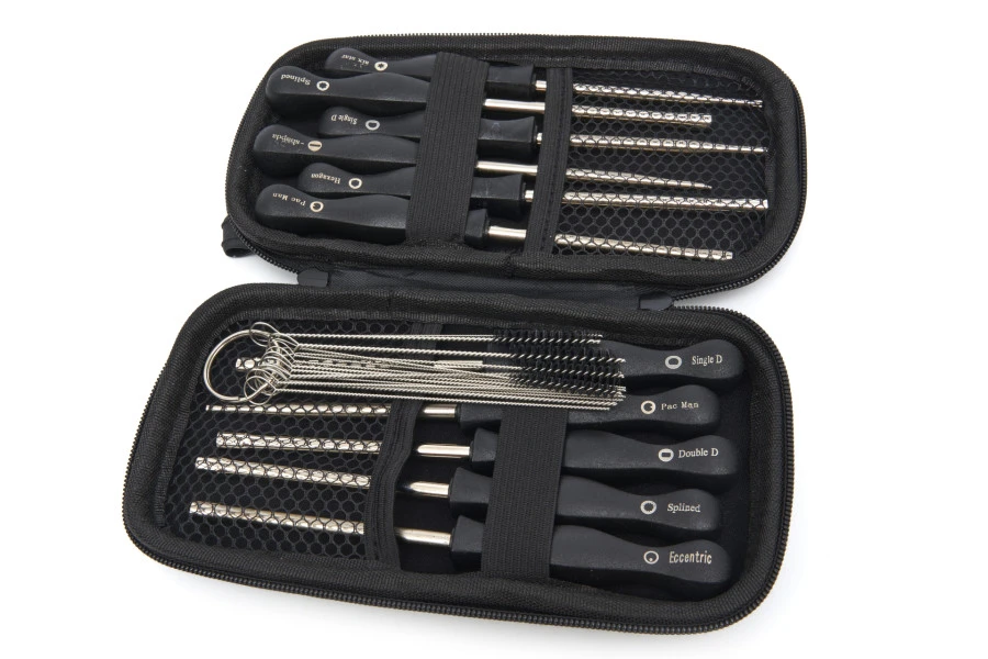 HBM 11 Delige Carburateur Schroevendraaierset, Afstelgereedschapset 4 HBM 11 Delige Carburateur Schroevendraaierset, Afstelgereedschapset - Afbeelding 4