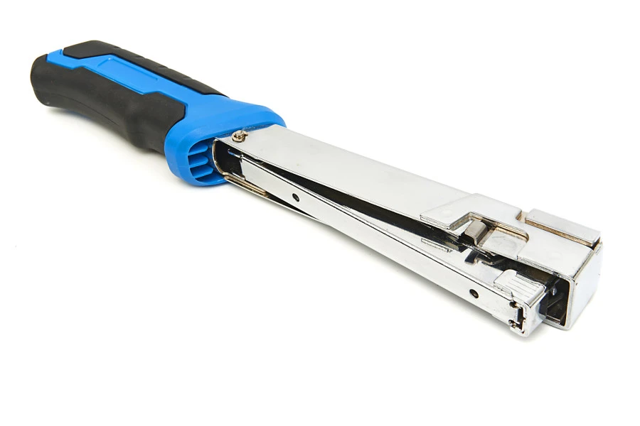 HBM Hamertacker, Slagtacker, Slagnieter Inclusief 400 Nieten 2 HBM Hamertacker, Slagtacker, Slagnieter Inclusief 400 Nieten - Afbeelding 2