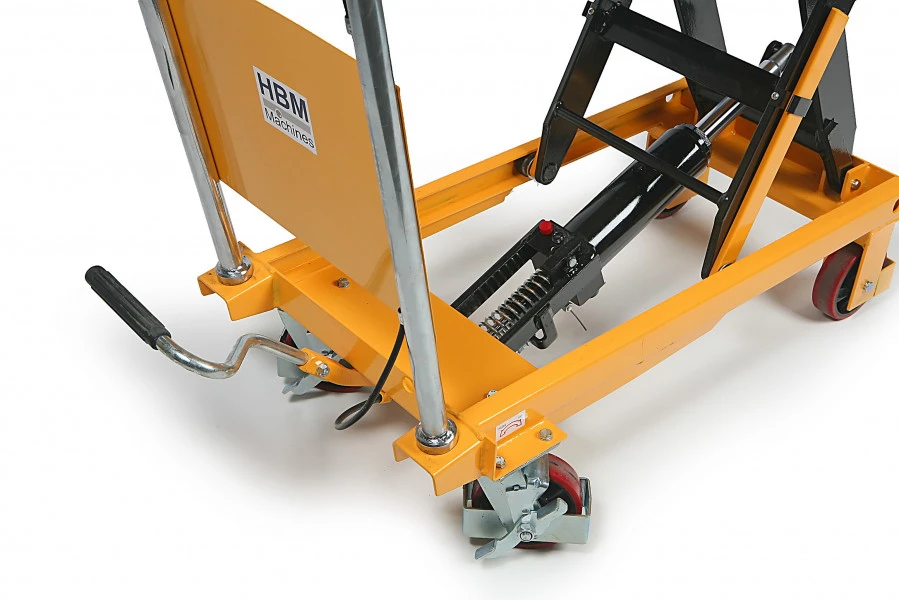 HBM 500 Kg. Verrijdbare Werktafel / Heftafel 1 HBM 500 Kg. Verrijdbare Werktafel / Heftafel