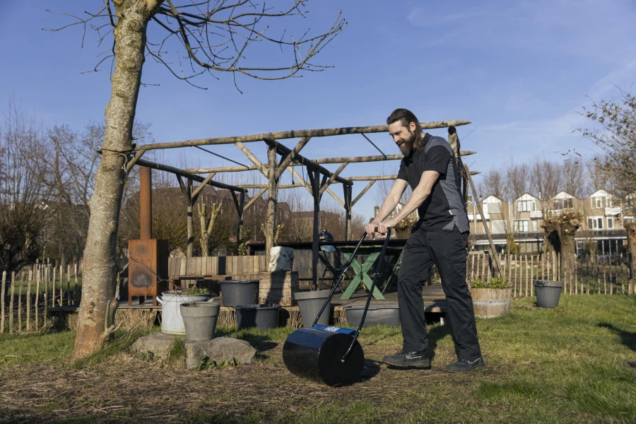 HBM 500 X 315 Mm Gazonwals / Tuinwals / Graswals 6 HBM 500 X 315 Mm Gazonwals / Tuinwals / Graswals - Afbeelding 6