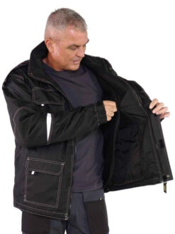 Caton Werkjas Zwart 25 Caton Werkjas Zwart -Goedkope Toolchemy Winkel storvik werkjas parka zwart caton detail.jpg 1200x600 8cfb0ebc88