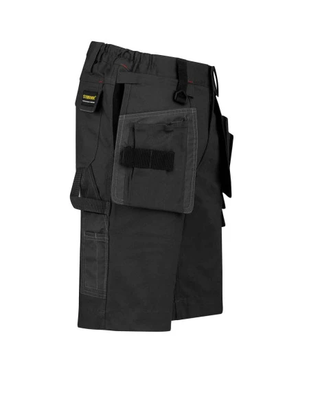 Storvik Thijs Korte Stretch Werkbroek Zwart 2 Storvik Thijs Korte Stretch Werkbroek Zwart - Afbeelding 2