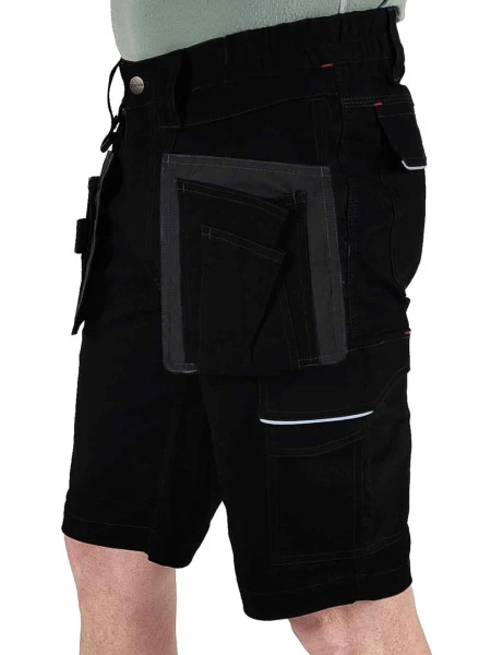 Storvik Thijs Korte Stretch Werkbroek Zwart 8 Storvik Thijs Korte Stretch Werkbroek Zwart - Afbeelding 8