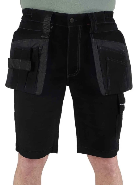 Storvik Thijs Korte Stretch Werkbroek Zwart 7 Storvik Thijs Korte Stretch Werkbroek Zwart - Afbeelding 7