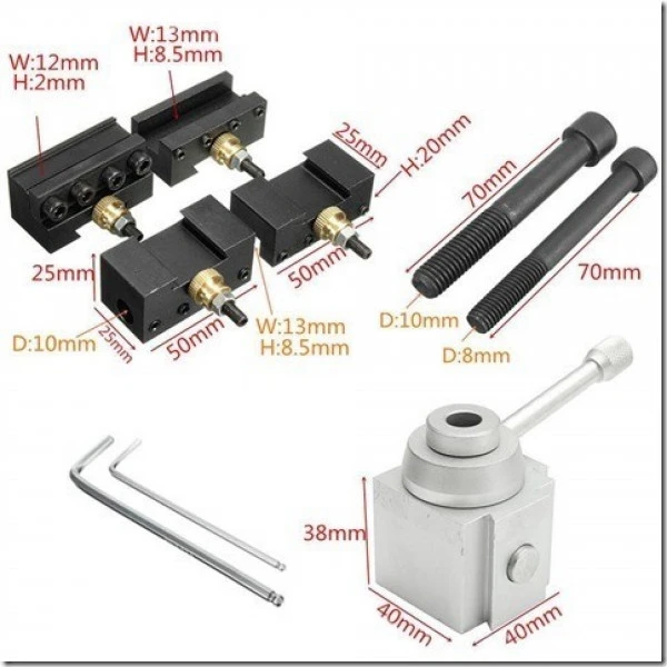 HBM Universele Snelwisselhouder Compleet 3 HBM Universele Snelwisselhouder Compleet - Afbeelding 3